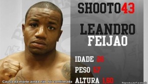 Leandro Feijão lutaria em evento do Shooto; causa da morte ainda é desconhecida