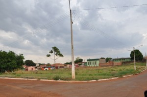 Área onde será construída a Unidade Básica de Saúde