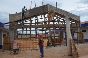 Obras estão em andamento desde o inicio do ano