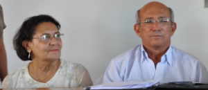 Ex-prefeito Otair Teodoro e a ex - primeira-dama Ana Aparecida Leite