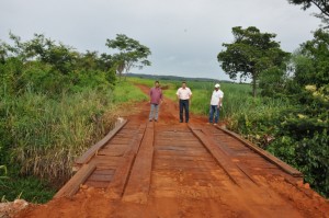 Ponte reformada melhora tráfego n região
